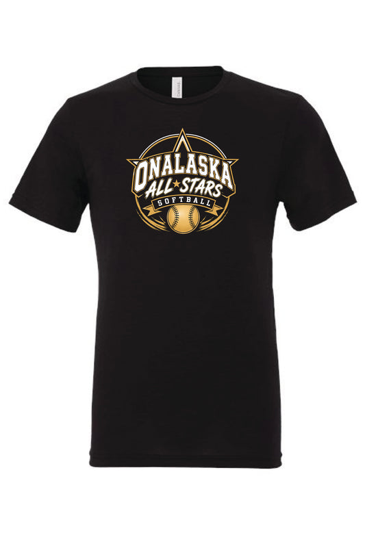 Onalaska 10U Softball All Stars Shirt-Triblend