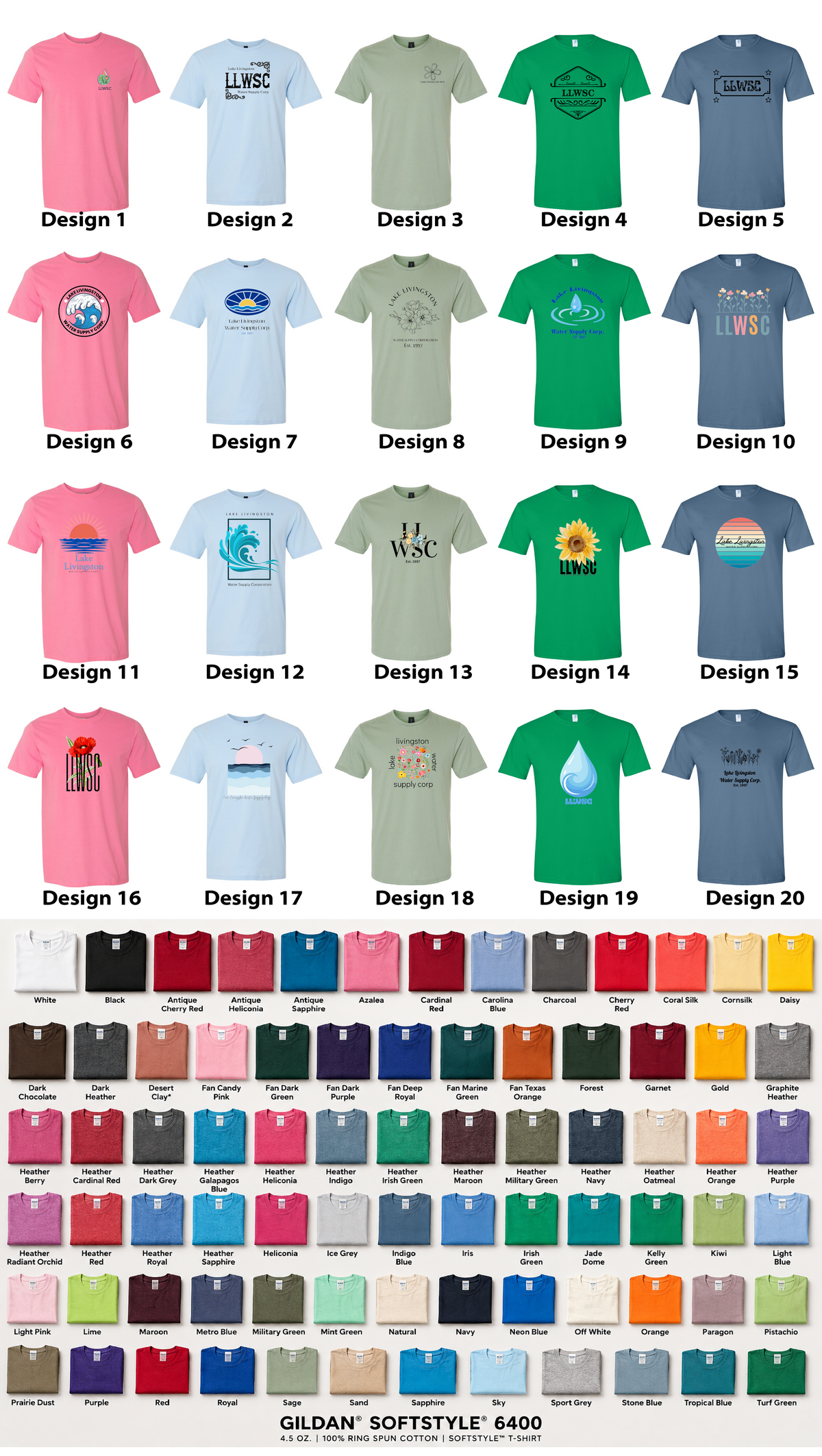 LLWS Gildan Soft Style